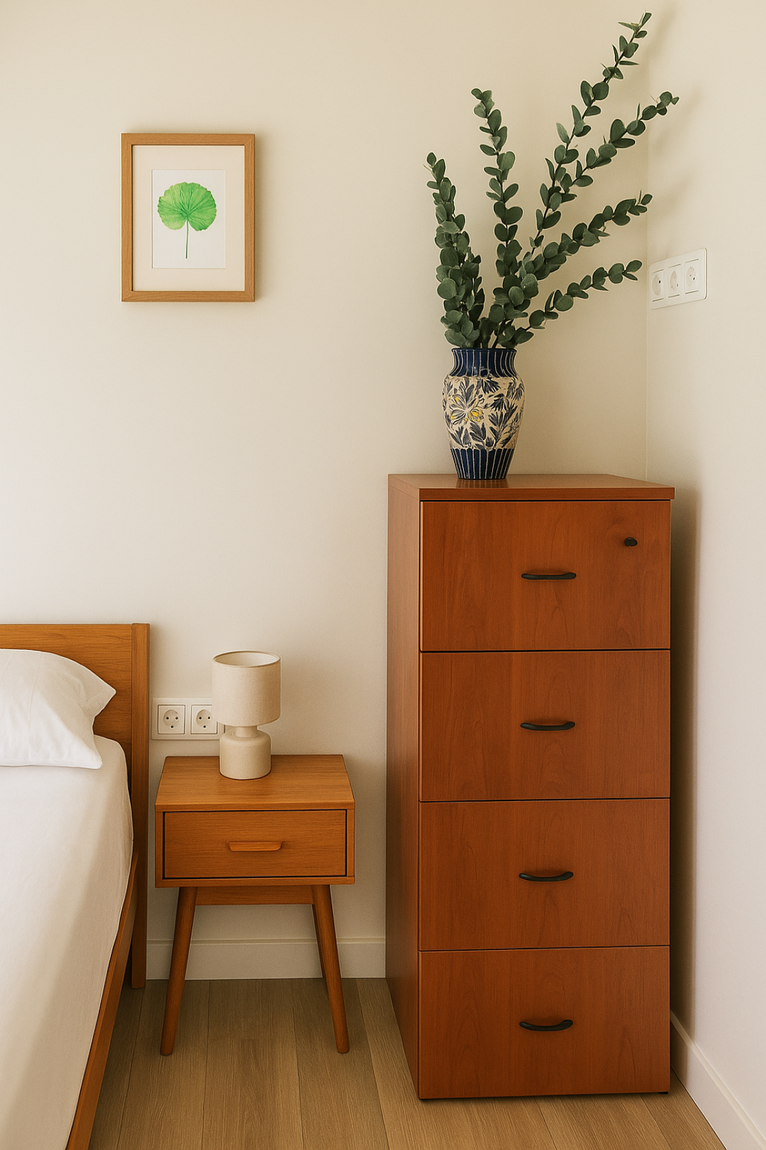 Thoughtful bedroom details